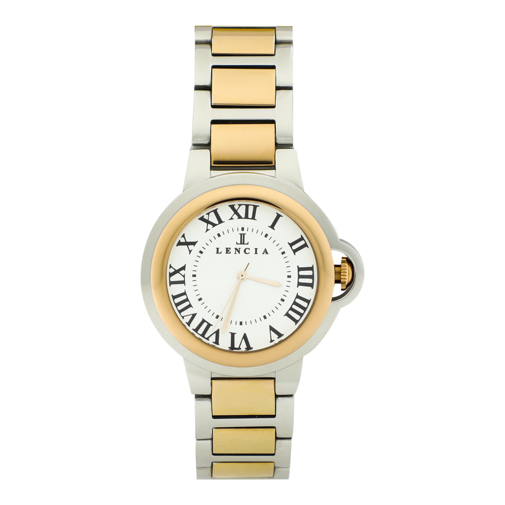 Lencia Stainless Steel Women Analog Watch-LC7174A