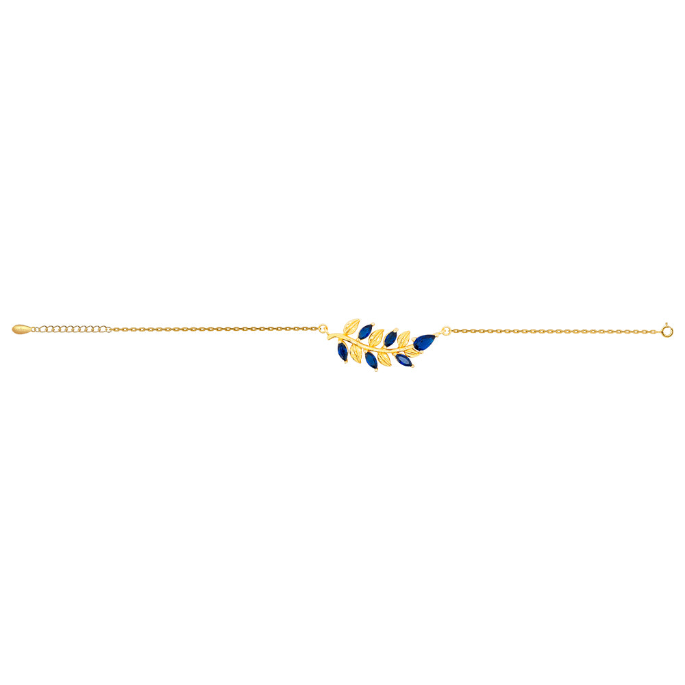 Lencia Women's Leaf Bracelet LLJ-JSC1682 - image 5