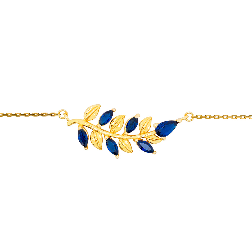 Lencia Women's Leaf Bracelet LLJ-JSC1682 - image 6