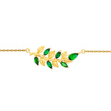 Lencia Women's Leaf Bracelet LLJ-JSC1682 - image 2
