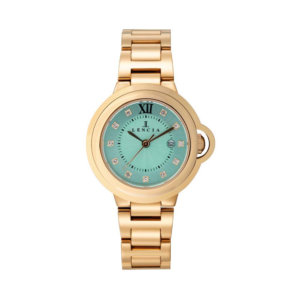 Lencia Women's Stainless Steel Analog Watch LC7174P - image 11