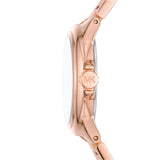 Michael Kors Camille Three-Hand Gold-Tone Stainless Steel Watch - image 5