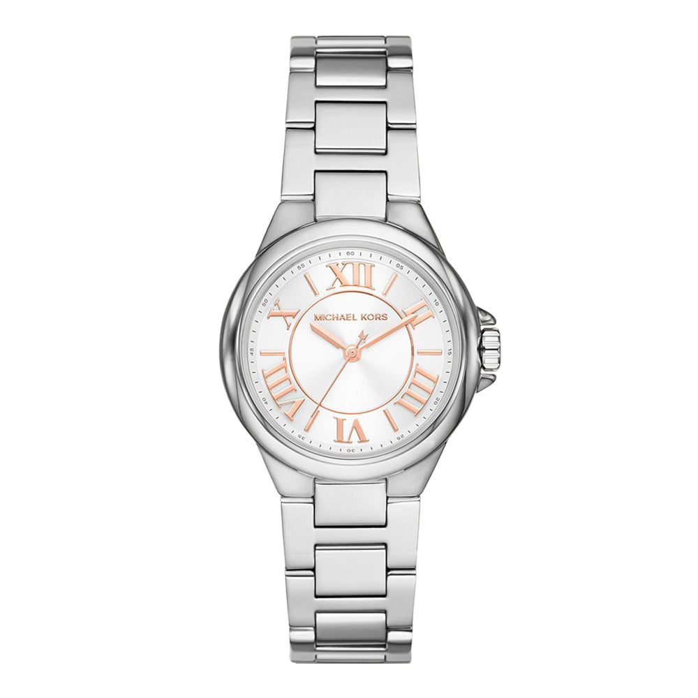 Michael Kors Camille Three-Hand Gold-Tone Stainless Steel Watch - image 7