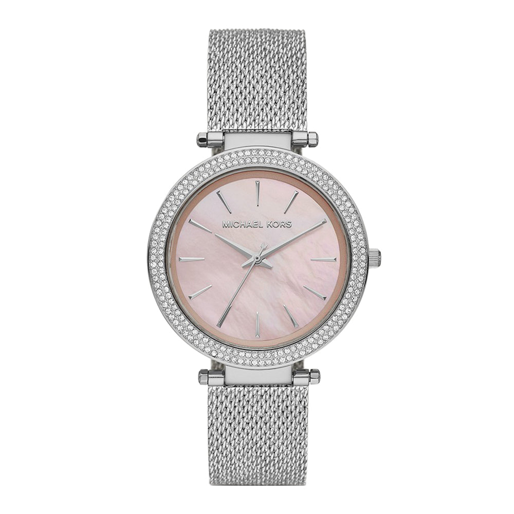 Michael Kors Darci Three-Hand Rose Gold Crystal Watch - image 4