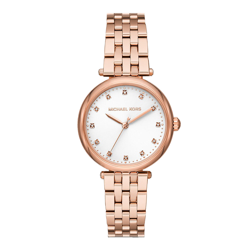 Michael Kors Diamond Darci Three-Hand Two-Tone Stainless Steel Watch - image 4
