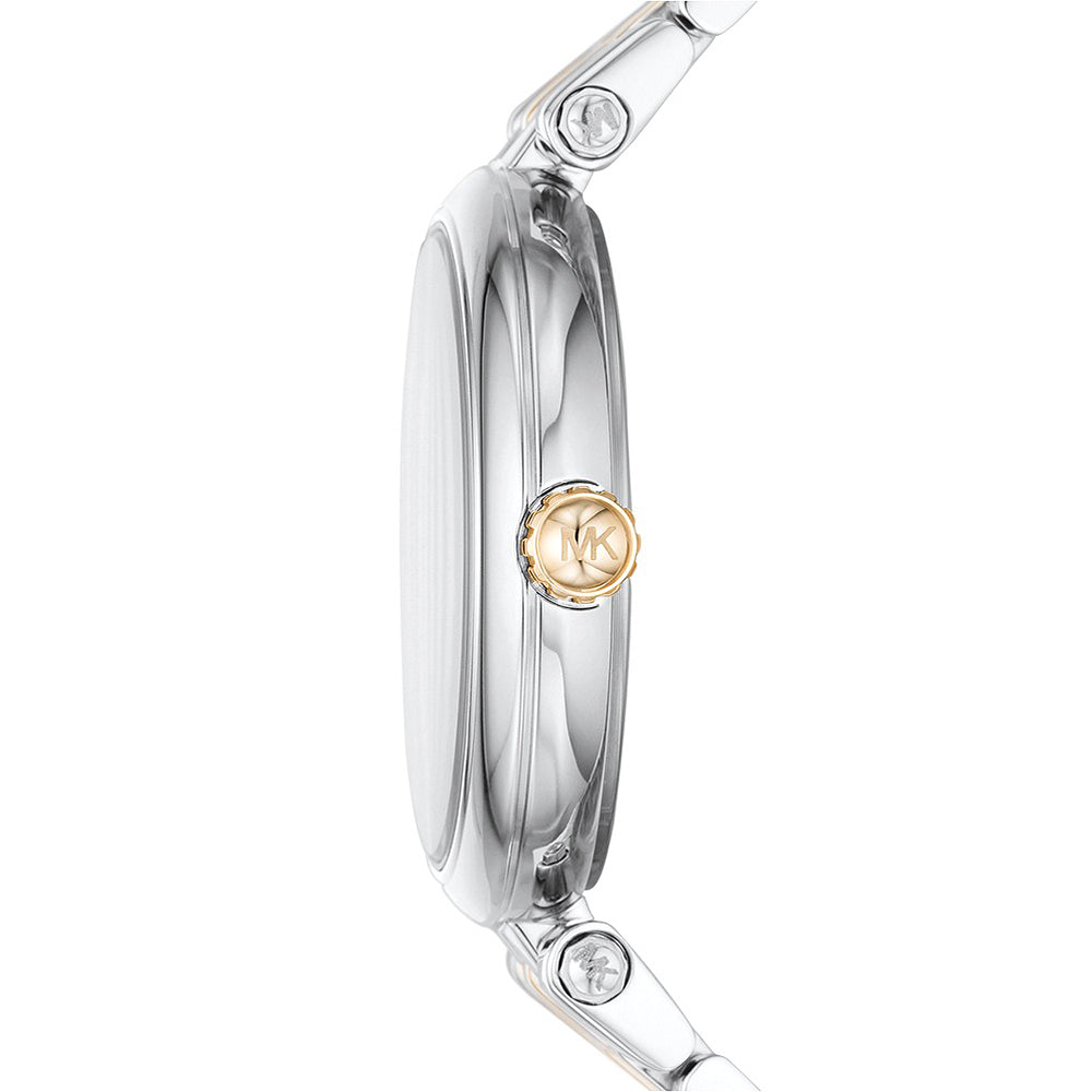 Michael Kors Diamond Darci Three-Hand Two-Tone Stainless Steel Watch - image 2