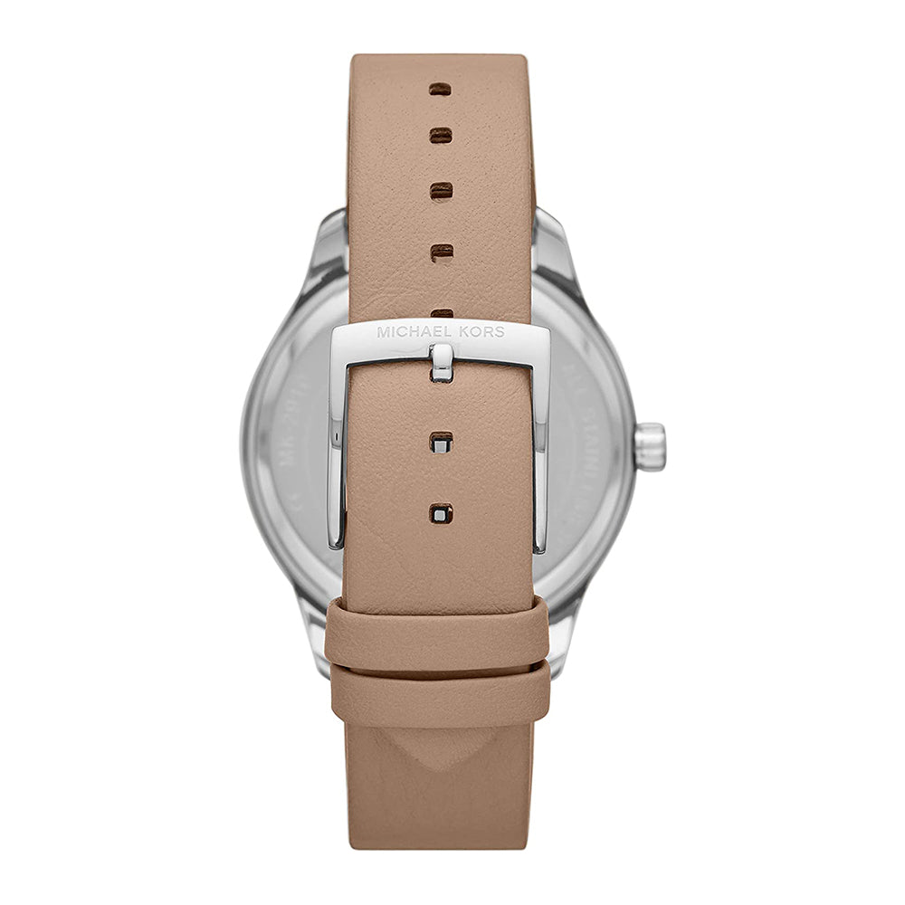 Michael Kors Layton Three-Hand Rose Gold-Tone Stainless Steel Watch - image 9
