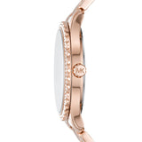 Michael Kors Layton Three-Hand Rose Gold-Tone Stainless Steel Watch - image 2