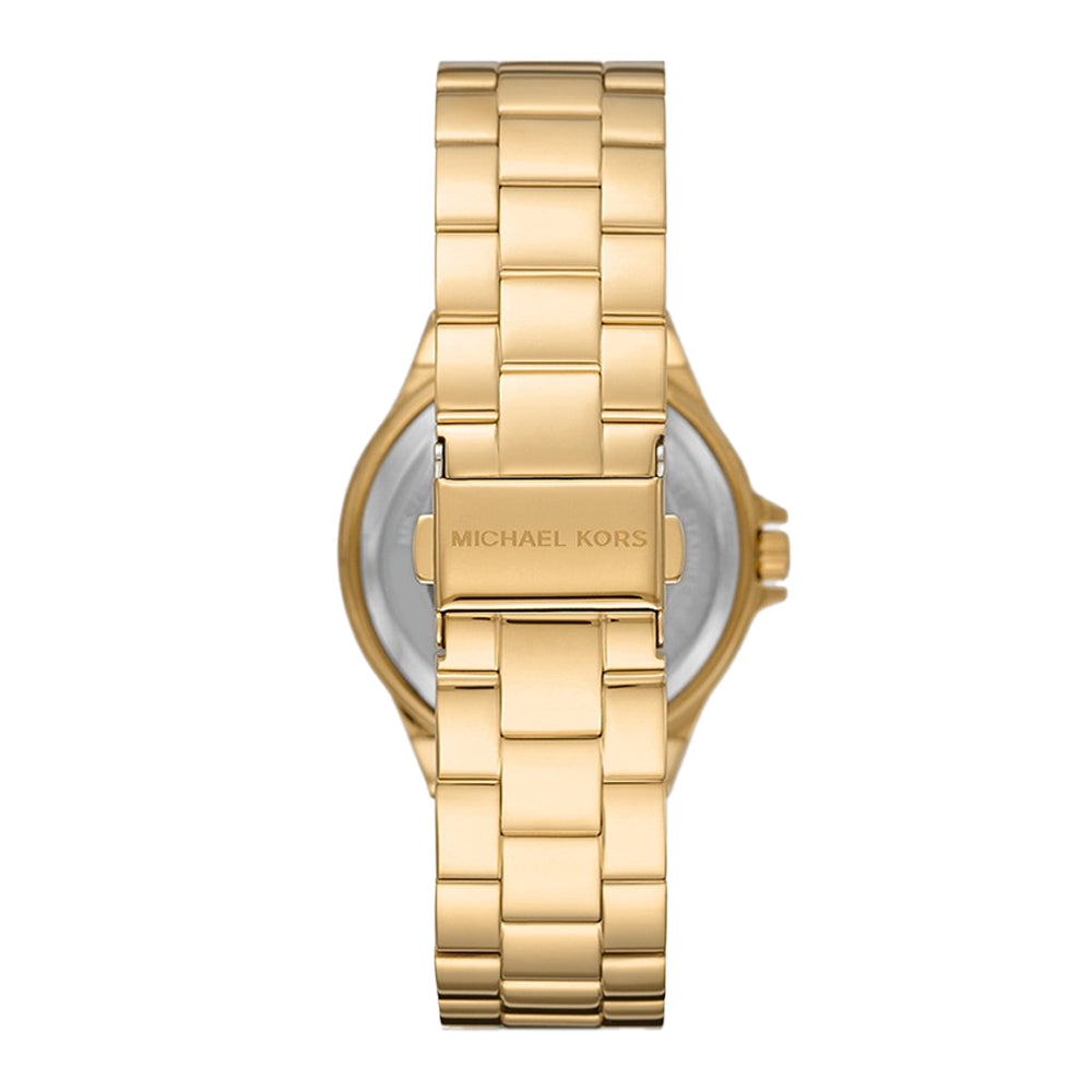 Michael Kors Lennox Three-Hand Gold-Tone Stainless Steel Watch - image 3