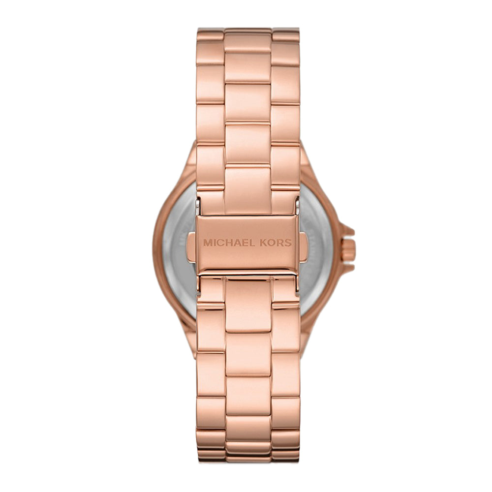 Michael Kors Lennox Three-Hand Gold-Tone Stainless Steel Watch - image 6