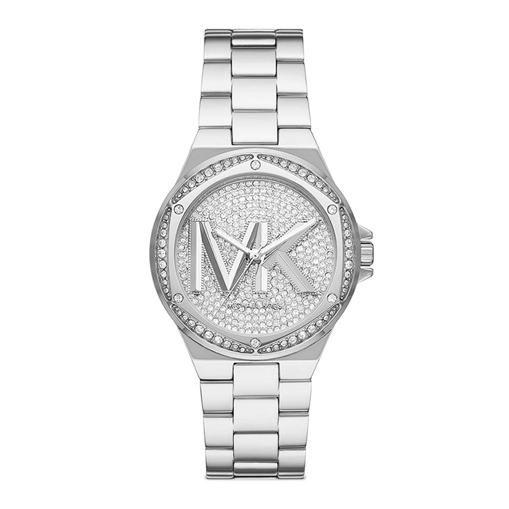 Michael Kors Lennox Three-Hand Gold-Tone Stainless Steel Watch - image 7