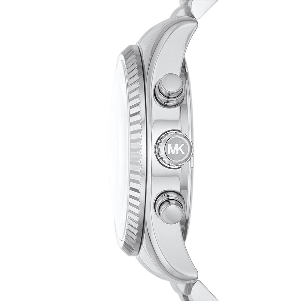 Michael Kors Lexington Chronograph Stainless Steel Watch - image 2