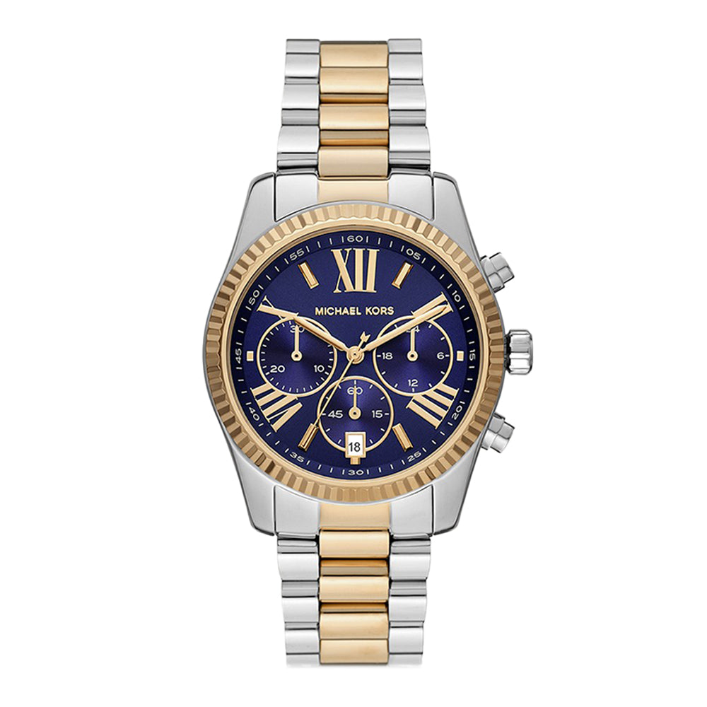 Michael Kors Lexington Chronograph Stainless Steel Watch - image 7