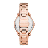 Michael Kors Liliane Three-Hand Rose Gold-Tone Stainless Steel Watch - image 3