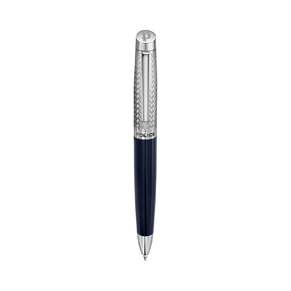Police Ferrara Grey/Silver Ballpoint Pen PERGR0004002