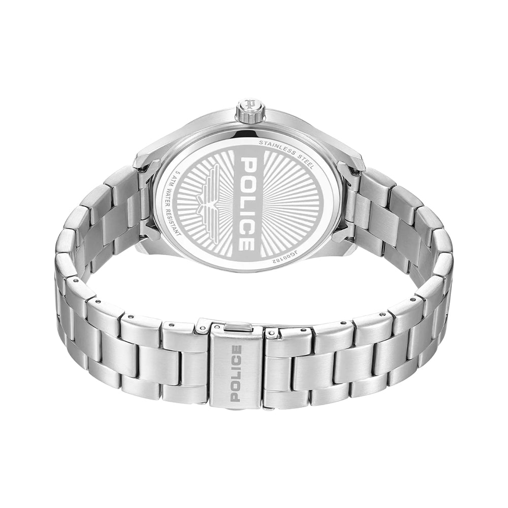 Police Grille Men's Silver Steel Analog Watch PEWJG0018205 - Image 3