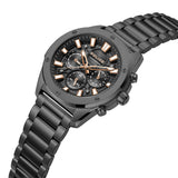 Police Moonstrike Gunmetal Black Dial Chronograph Mens Watch PEWGK0093103 - image 2