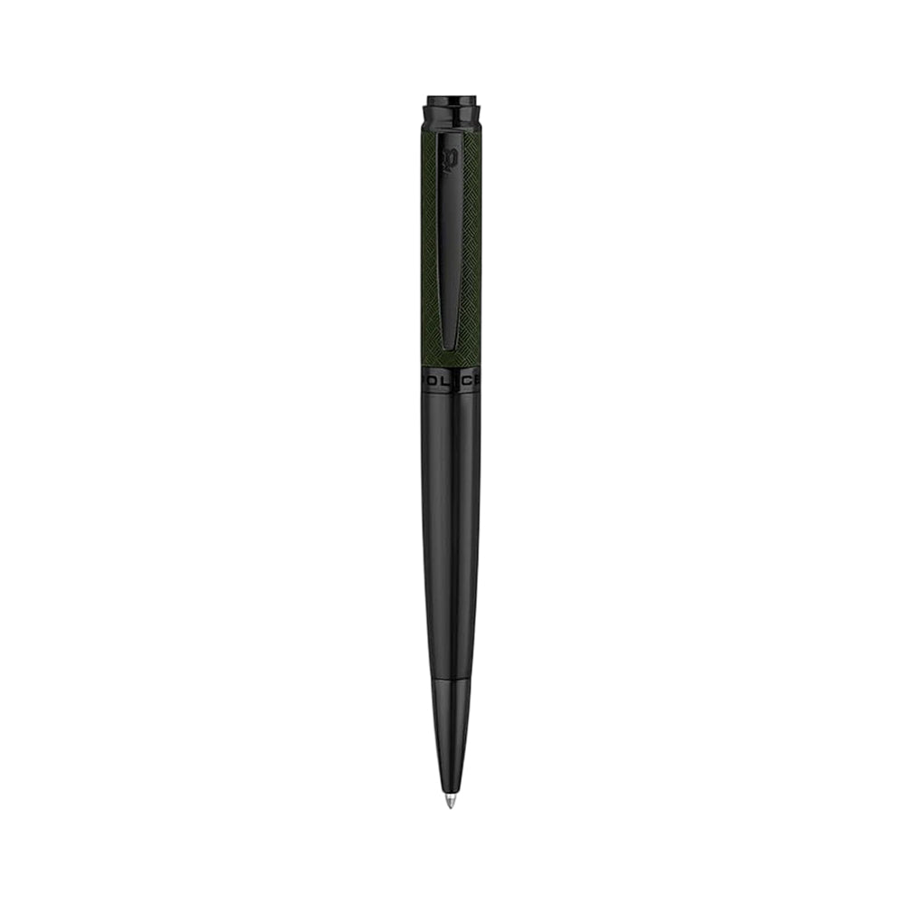 Police Rovio.2 Dark Green/Black Men's Ballpoint Pen PERGR0001603