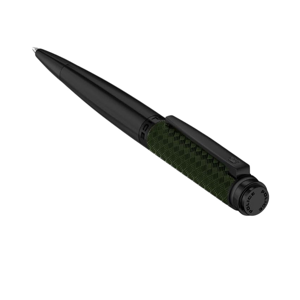 Police Rovio.2 Dark Green/Black Men's Ballpoint Pen PERGR0001603 - Image 2