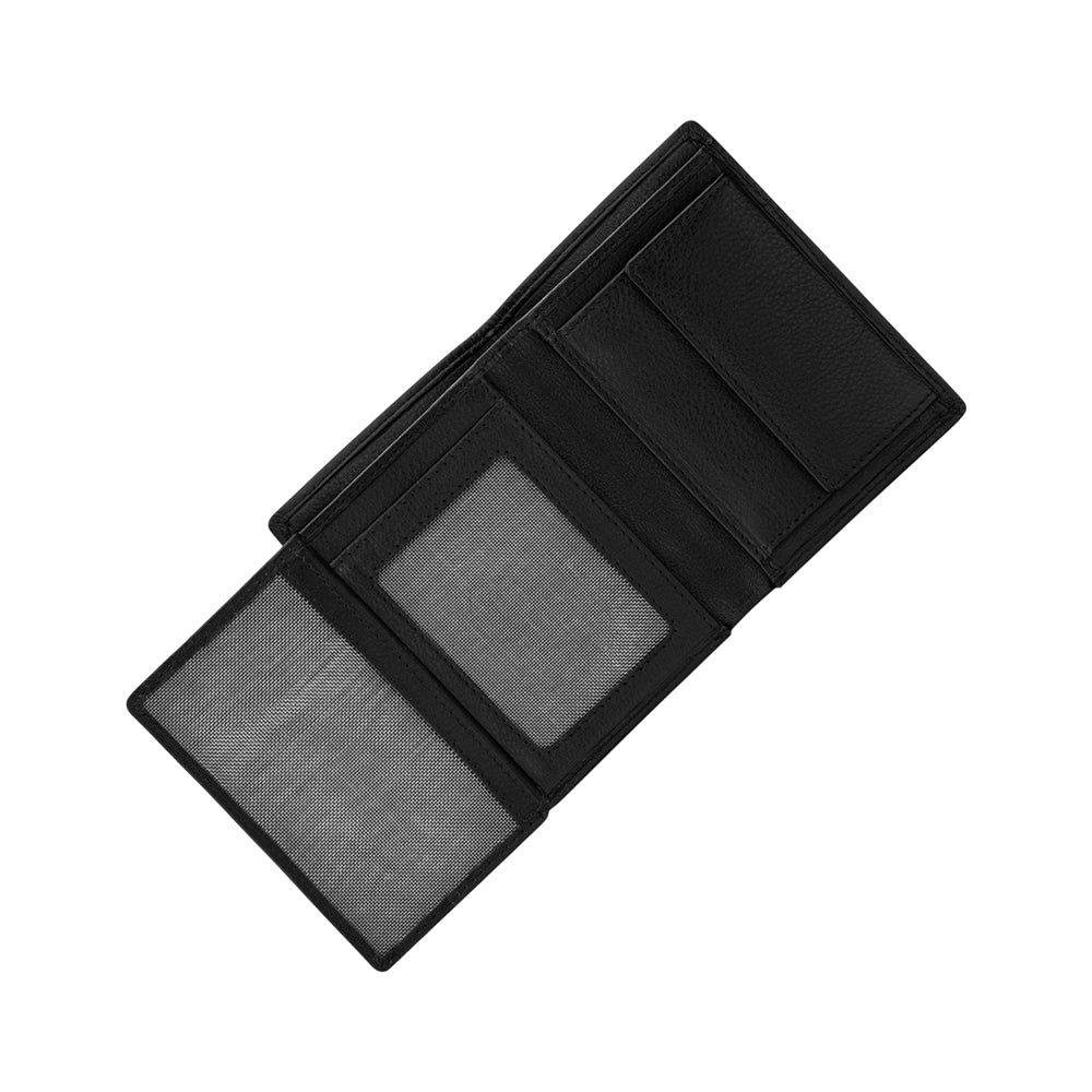 Police Weave Black Genuine Leather Gents Card Case - PELGD2207701 - image 4