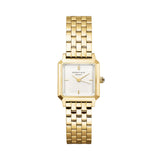 Rosefield Boxelle Gold Toned White Matte Dial Watch - BWGSG-B01 - image 4