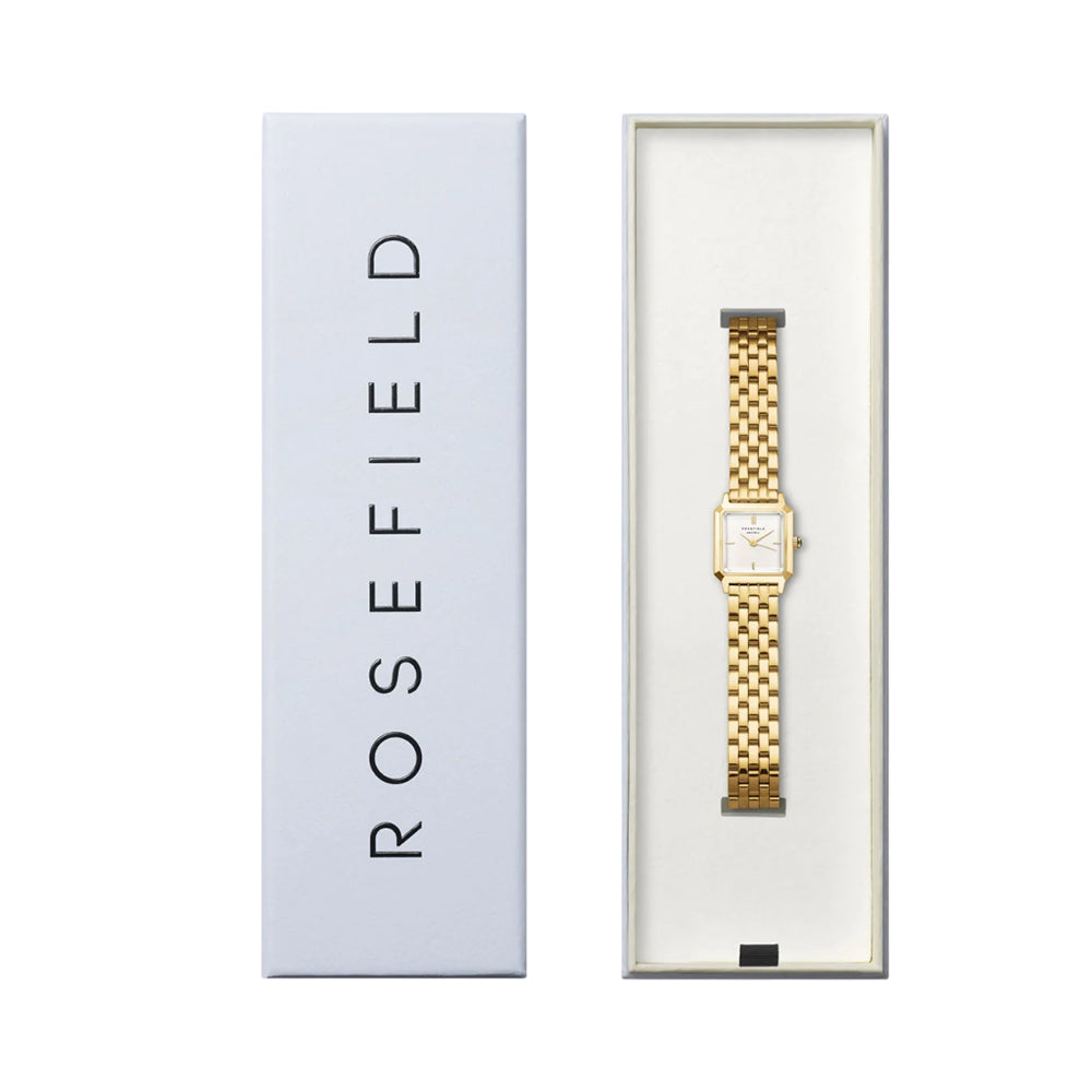 Rosefield Boxelle Gold Toned White Matte Dial Watch - BWGSG-B01 - image 3