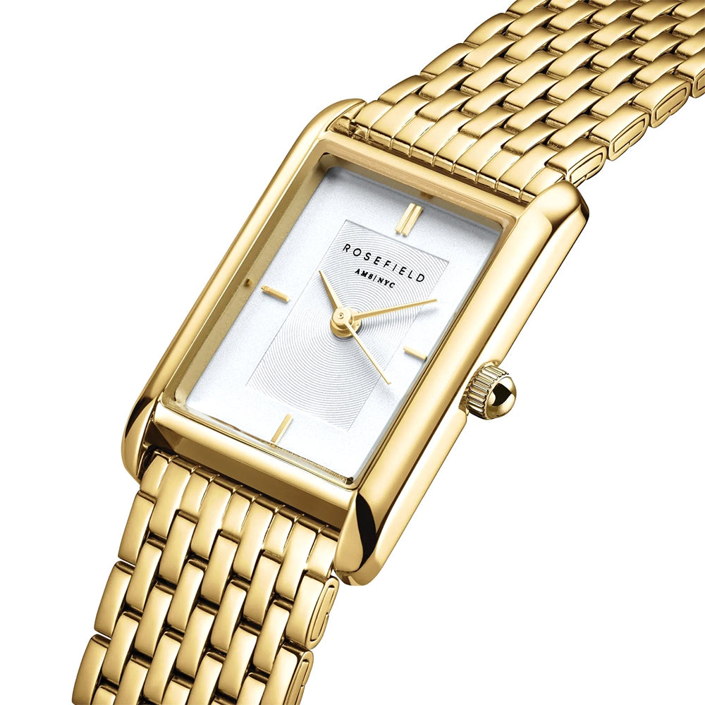 Rosefield Heirloom White Dial Steel Gold Women Watch HWGSG-H01 - image 2