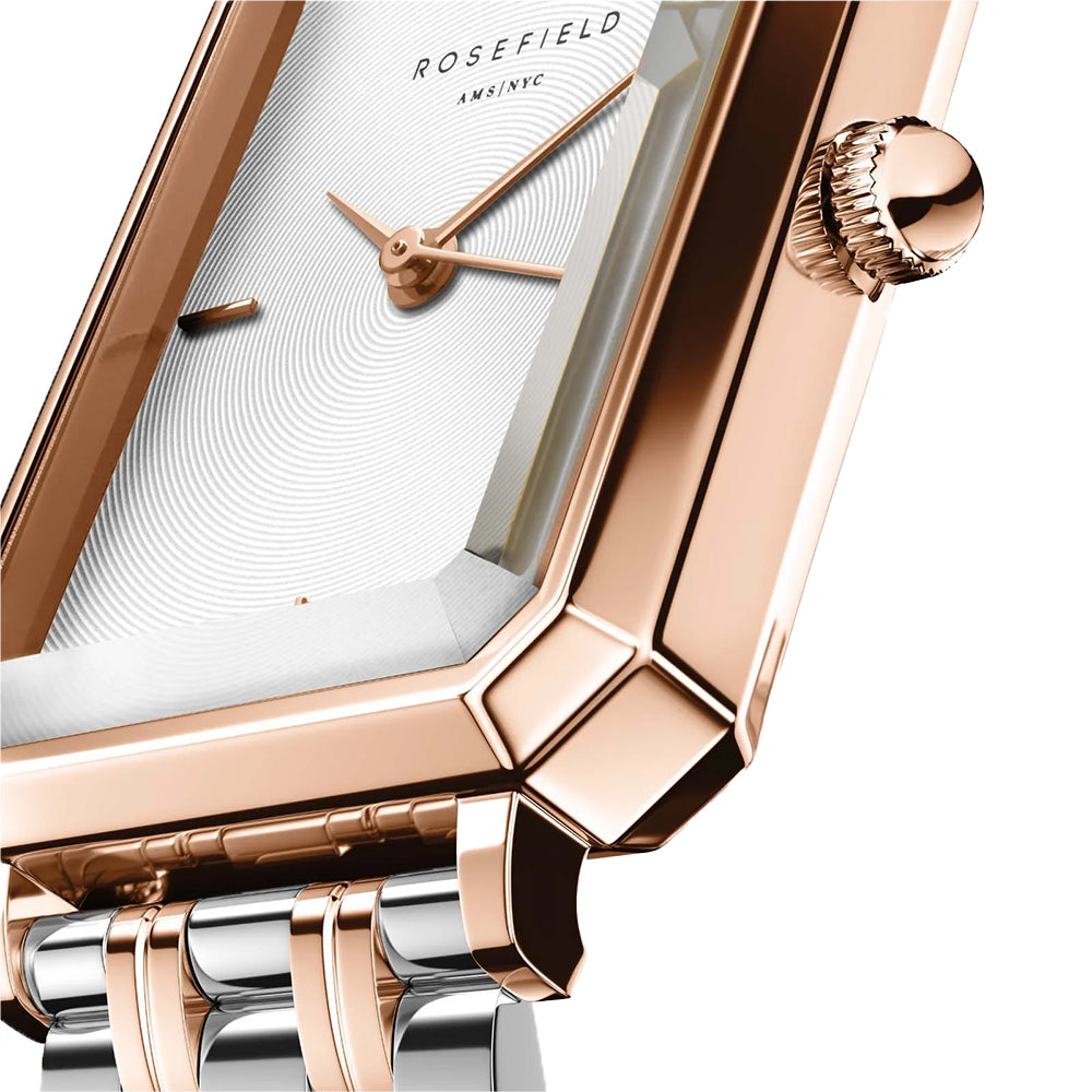 Rosefield Octagon XS Duotone Rosegold Women Watch OWRSR-O64 - image 3