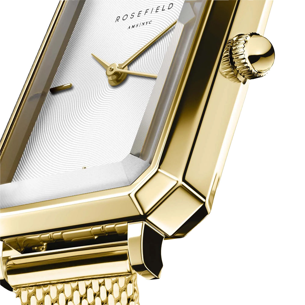 Rosefield Octagon XS Mesh Gold Women Watch OWGMG-O73 - image 2