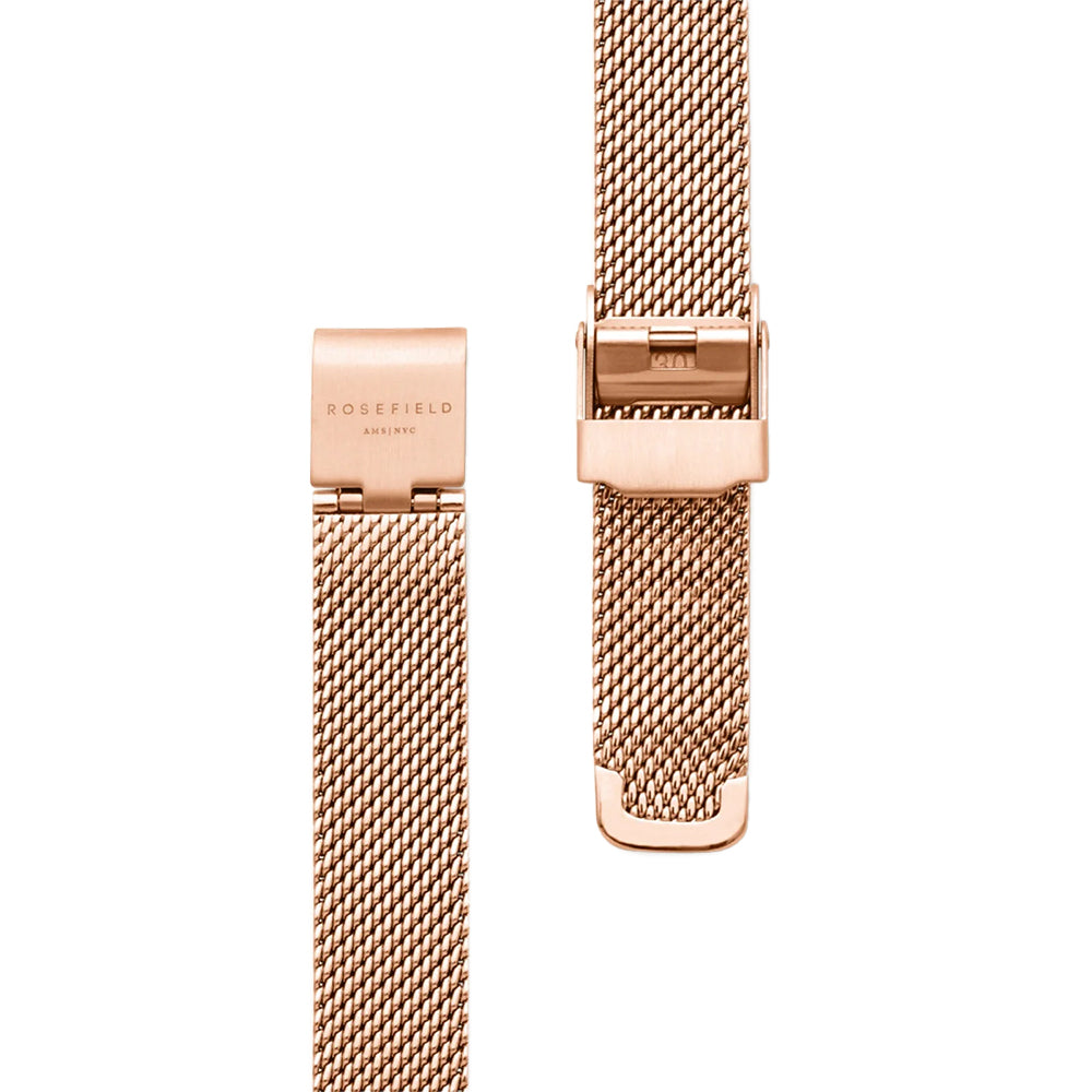 Rosefield Octagon XS Mesh Rose Gold Women Watch OWRMR-O59 - image 3
