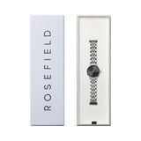 Rosefield Small Edit Silver Stainless Steel Grey Dial Watch - SGSSS-SE03 - image 3