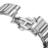 Sandoz Chanet Automatic Open Heart Silver Dial Stainless Steel Watch For Men SZWGL0000811 - image 4