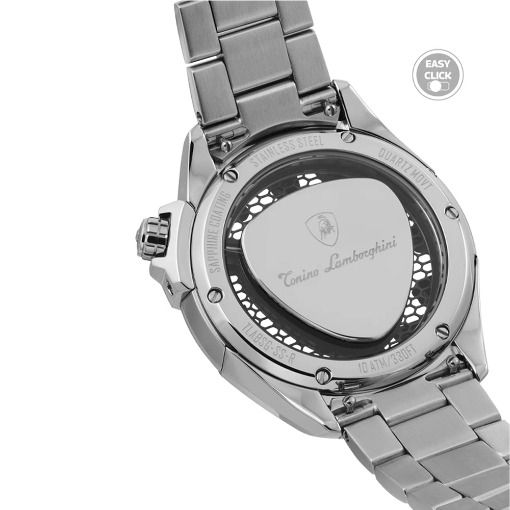 Tonino Lamborghini Shock ABS Red Analog Watch For Men TLABSR-SS-B - image 3