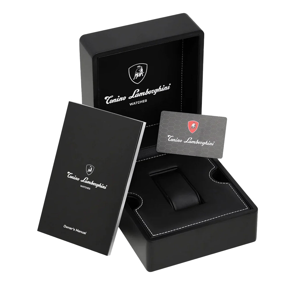 Tonino Lamborghini Spyder Quartz Green Dial Watch For Men TL9XF-SS-B - image 4