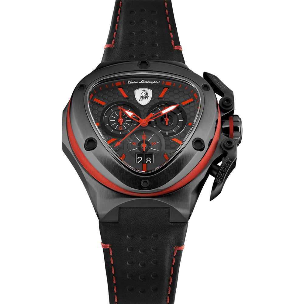Tonino Lamborghini Spyder Quartz Black Dial Watch For Men TL9XA - image 5