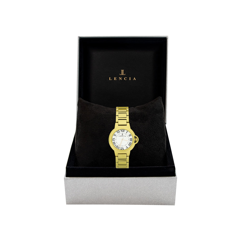 Lencia Stainless Steel Women Analog Watch - LC7174A