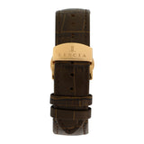 Lencia Leather Men Analog Watch-LC7374B