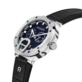 Aigner Men's Leather Blue Dial Watch ARWGA0000708 - Image 2