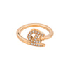 Aigner Vite Women's Rose Gold Ring ARJLF2202303
