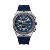 Cerruti 1881 Arezzo Chronograph Blue Dial Green Silicone Strap Men'S Watch CIWGO0073202