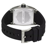 Cerruti 1881 Belluno Black Dial Silicone Strap Tonneau Watch For Men CIWGQ0073702 - image 3