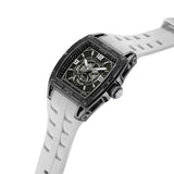 CERRUTI 1881 Belluno Men's Black Dial White Silicone Watch CIWGQ0073703 - Image 2