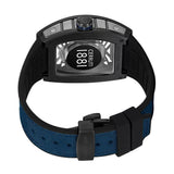 CERRUTI 1881 Calliano Men's Skeleton Blue Rubber Watch CIWGN0019505 - Image 3