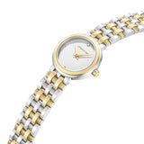 Cerruti 1881 Dual Tone Stainless Steel White Dial Women'S Watch CIWLG0095702 - Image 2