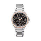 Cerruti 1881 Faedo Black Dial Stainless Steel Bracelet Men'S Watch CIWGK0084504