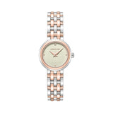 Cerruti 1881 Lusia Rose Gold Silver Dual Tone Bracelet Women'S Watch CIWLG0095704