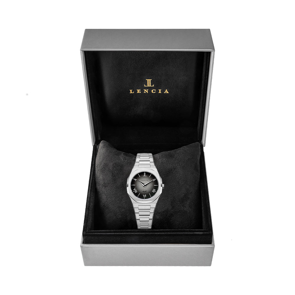 Chisel Contrast Watch by Lencia LC0015K - image 2