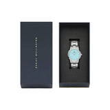 Daniel Wellington Iconic Link Women's Blue Dial Silver Watch DW00100541 - Image 3