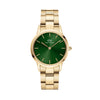 Daniel Wellington Iconic Women's Green Dial Gold Watch DW00100554