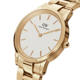 Daniel Wellington Iconic Women's White Dial Gold Watch DW00100565 - Image 2